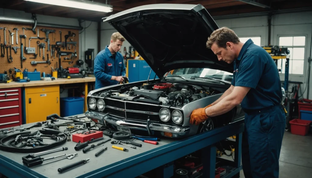 réparer une boite de vitesse automatique